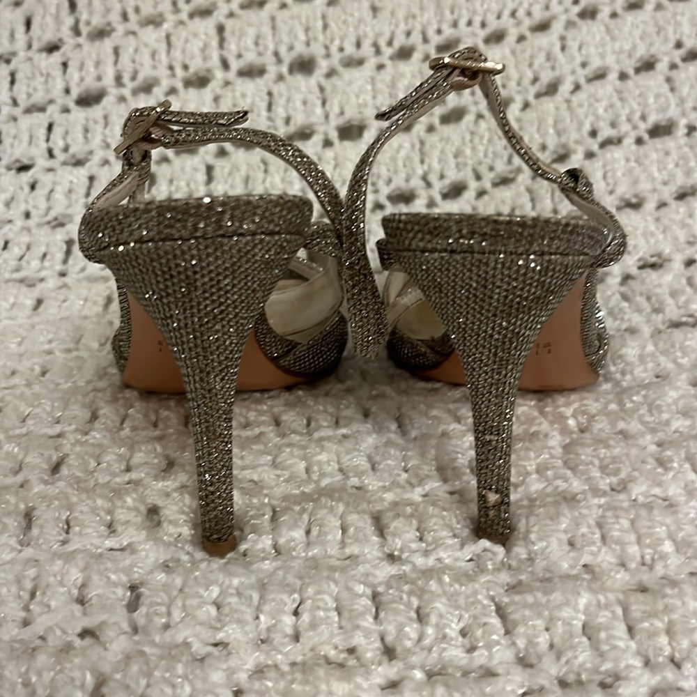 Stuart Weitzman Mesh Sparkle Pumps - image 3